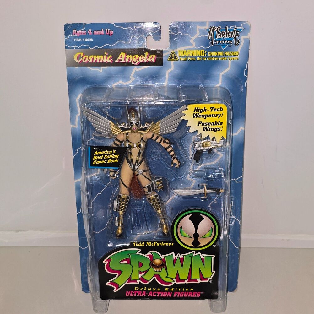 Spawn “COSMIC ANGELA” Action Figure 1995 McFarlane Toys, Vintage